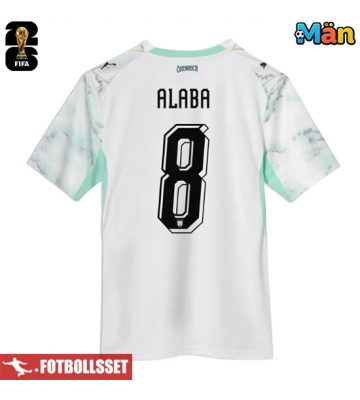 Österrike David Alaba #8 Bortatröja VM 2026 Kortärmad